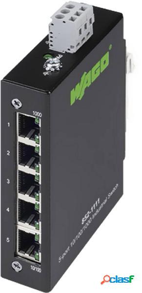 WAGO 852-1111 Switch ethernet industriale 5 Porte 10 / 100 /