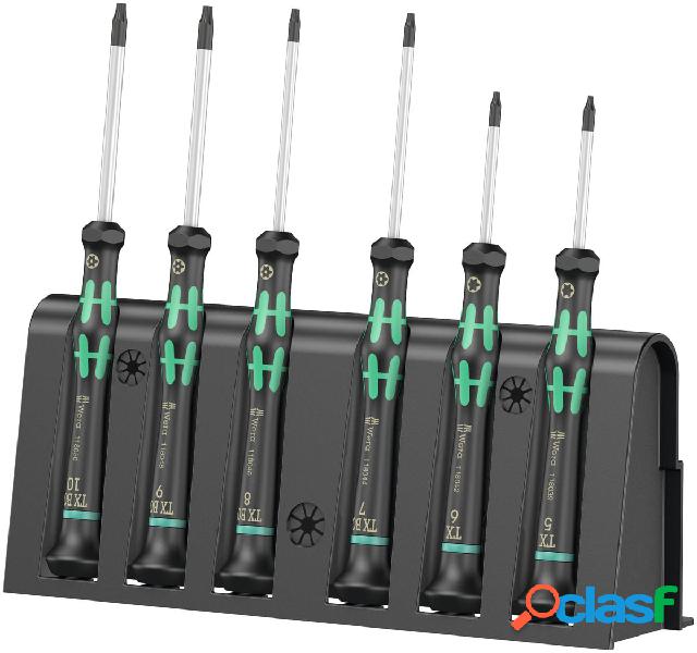 WERA - Set giraviti per elettronica per viti Torx Kraftform