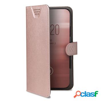 Wally one xl 5" custodia a libro rosa