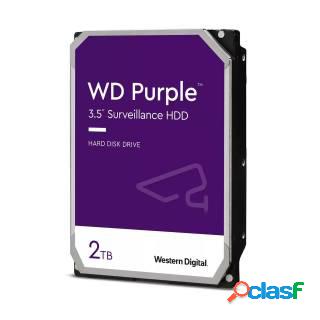 Western Digital HDD 2TB WD Purple 256MB 5400rpm SataIII 3.5"
