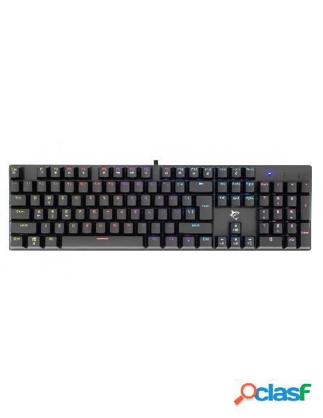 White shark - tastiera gaming meccanica usb anti ghosting