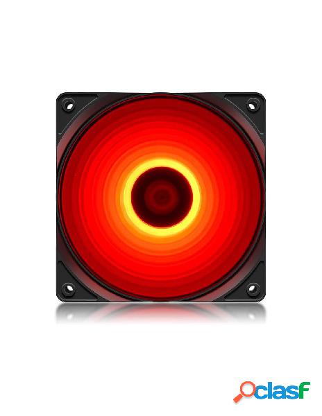 White shark - ventola di raffreddamento 4pin led rosso 120