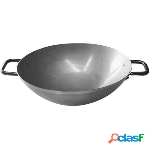 Wok in ferro 2 maniglie per induzione, diam. 36cm