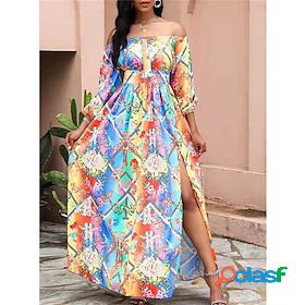 Women's Casual Dress Swing Dress Boho Dress Long Dress Maxi