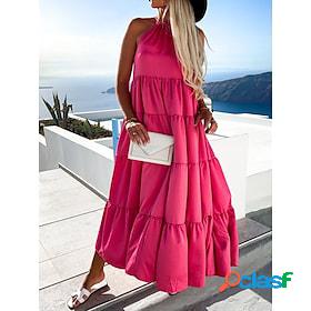 Women's Casual Dress Swing Dress Sundress Long Dress Maxi