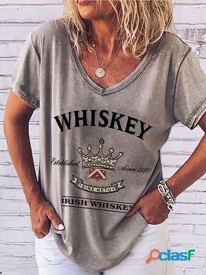 Womens Fashion Print T-shirt