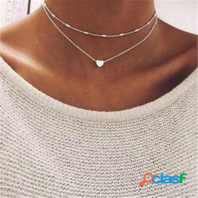 Womens necklace Outdoor Vintage Necklaces Heart