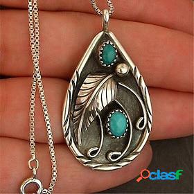 Women's necklace Outdoor Vintage Necklaces Leaf