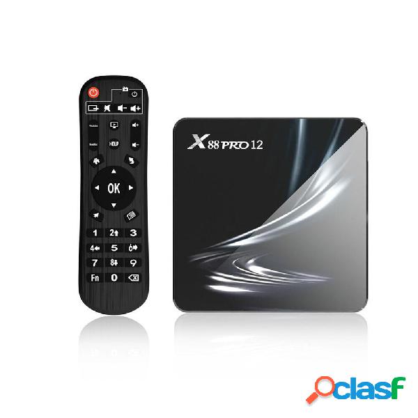 X88 Pro 12 Smart TV Scatola Android 12.0 4G+32GB TV BOX