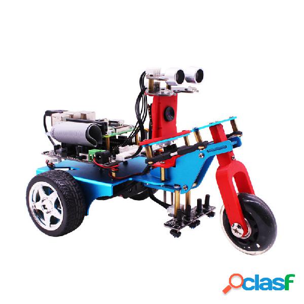 Yahboom Trikebot Smart Robot con WiFi fotografica Kit fai da
