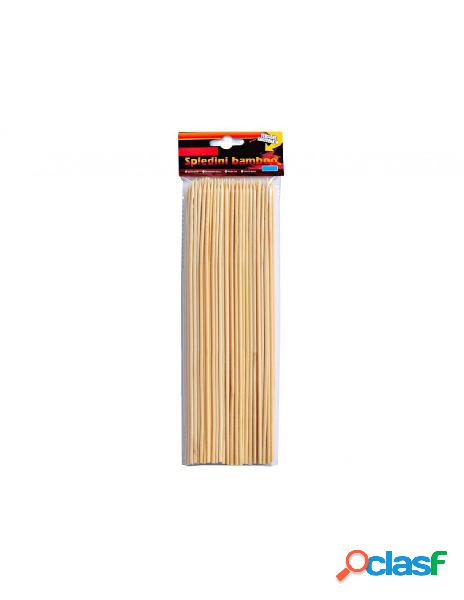 Zorei - 50 spiedini bamboo diametro 4mm lunga 40cm