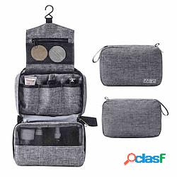 borsa da toilette viaggio daffari portatile da uomo borsa da