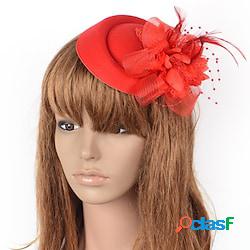 fascinators Tulle Cappello Portapillole Occasioni speciali