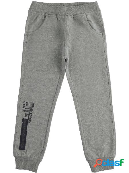 iDO Pantaloni in felpa Grigio/Grigio