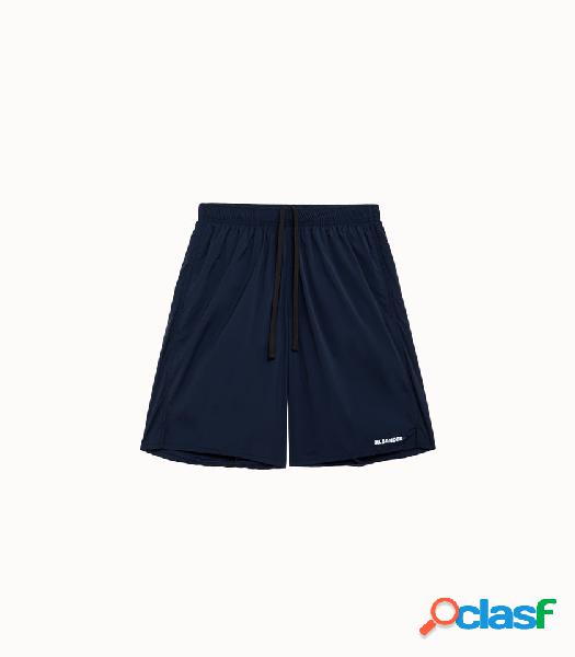 jil sander boardshorts in tessuto