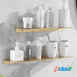 mensola da bagno autoadesiva portaoggetti da bagno 30-60 cm