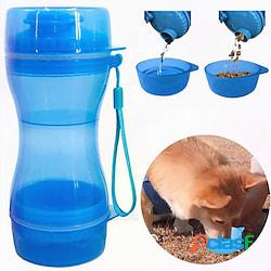 tazza d'acqua per animali domestici bottiglia d'acqua
