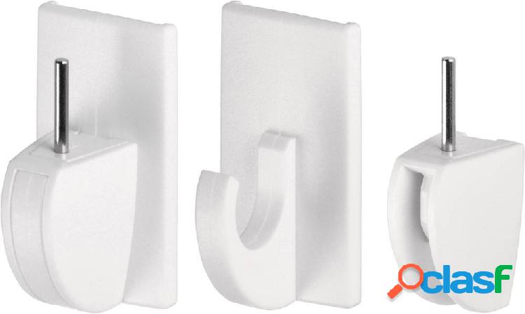 tesa POWERSTRIPS® Ganci per garda Vario Bianco Contenuto: 4