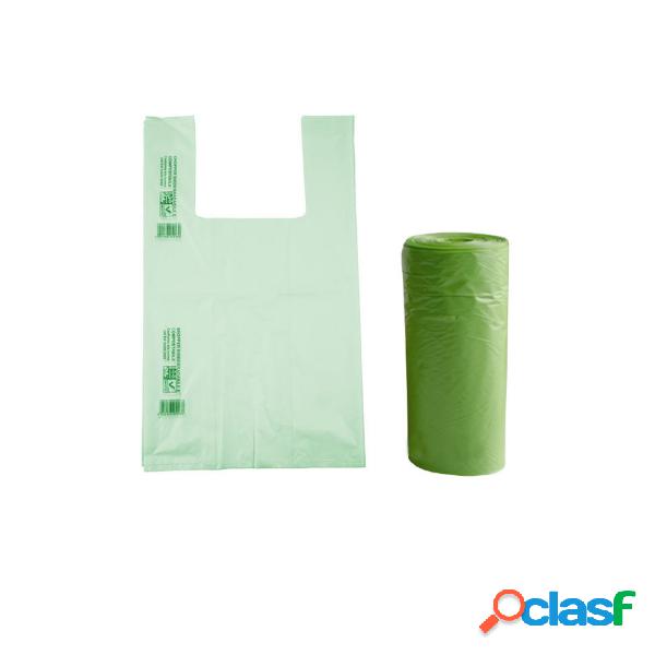 (1 rotolo) Shopper biodegradabili € 0.13 cad + iva