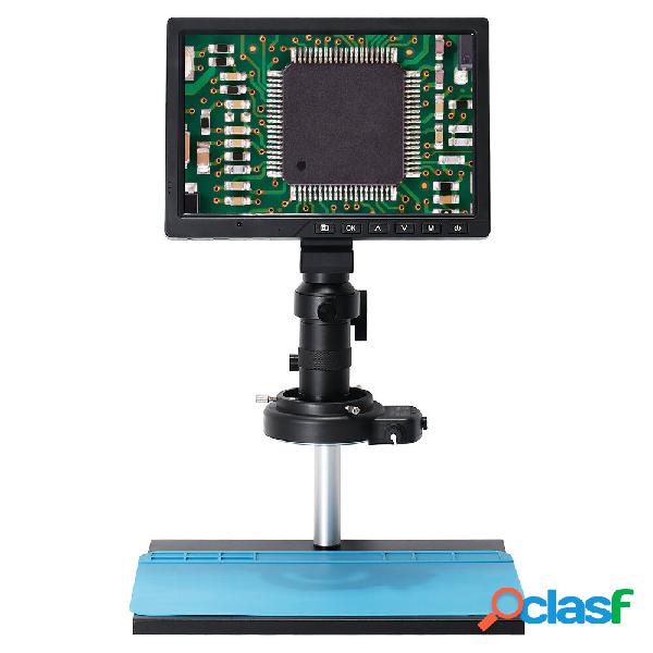 10.1 inch LCD HD Video Microscope with 150X C Mount Lens
