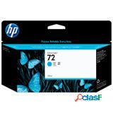 130ml Dye Ciano for HP Designjet T1100,T1200,T1300,T2300#72