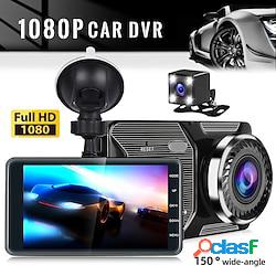1pc 4.0 pollici 1080p telecamera dvr per auto dashcam,