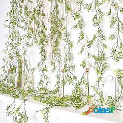 1pc decorazione domestica appeso rattan riso artificiale