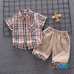 2 pezzi Bambino (1-4 anni) Da ragazzo T-shirt e pantaloncini