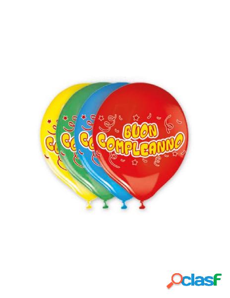 20 pall. large 12 (cm.30) buon compleanno