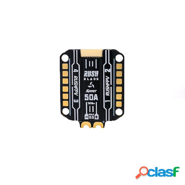 30*30mm RUSHFPV LAMA 50A SPORT F4 MAX 128K 4in1 3-6S ESC per