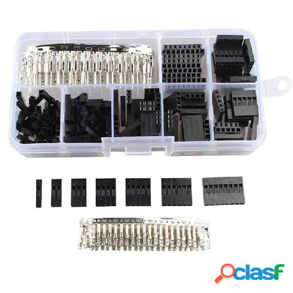 310PCS 2.54mm Dupont Cord Jumper Pin Header Connettore