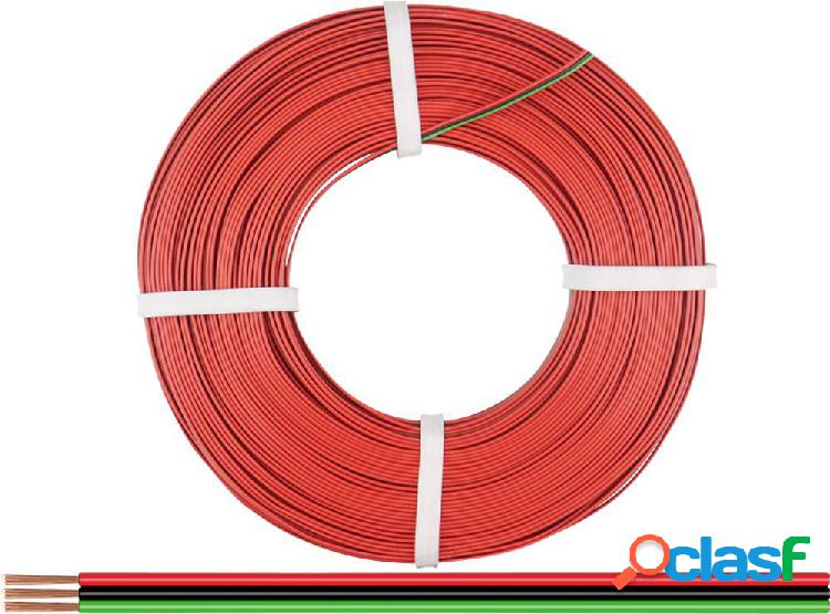 318-014-25 Cavo per cablaggi 3 x 0.14 mm² Rosso, Nero,