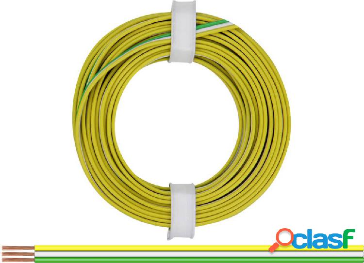 318-354 Cavo per cablaggi 3 x 0.14 mm² Giallo, Bianco,