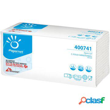 400741 asciugamano di carta cellulosa bianco