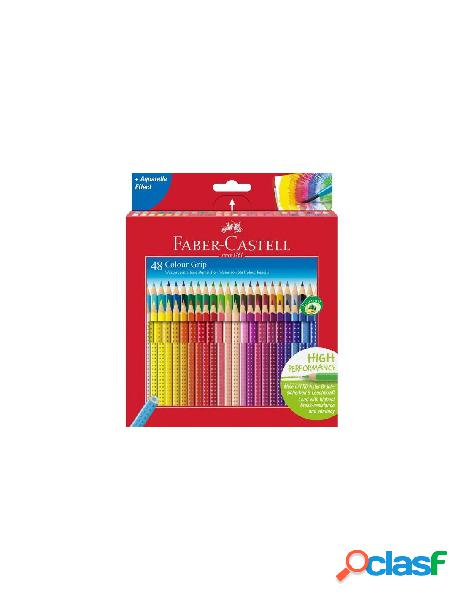 48 matite colorate colour grip