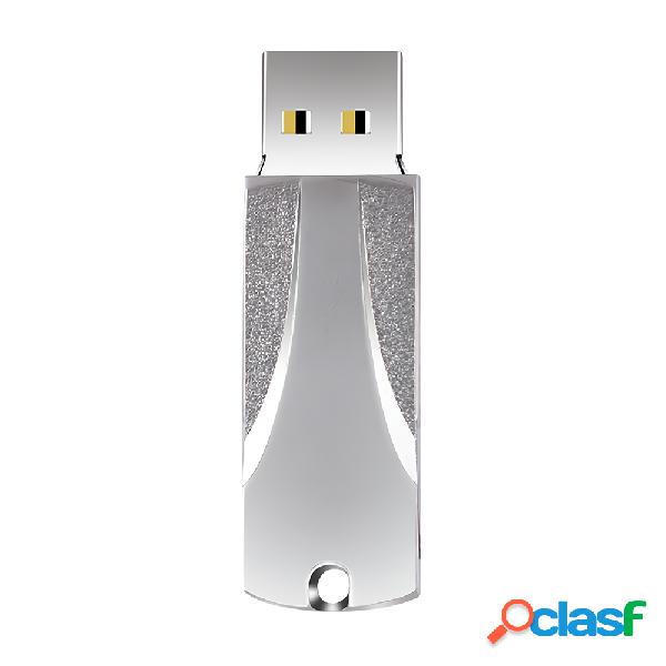 64GB 128GB USB 2.0 Drive 360° Rotazione Thumb Drive Metallo