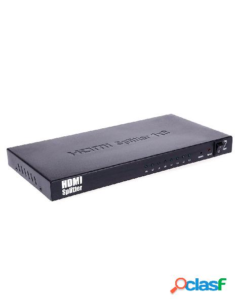 A2zworld - hdmi splitter sdoppiatore 8 porte hdmi full hd