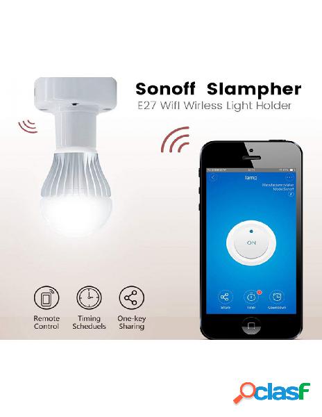 A2zworld - sonoff slampher rf porta lampada intelligente