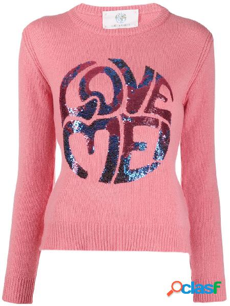 ALBERTA FERRETTI MAGLIONE DONNA J094416030206 CASHMERE ROSA