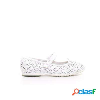ASSO Ballerina con cinturino bambina - bianco/argento