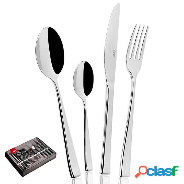Abert Dream Set Posate 24 Pezzi in Acciaio Inox Con Scatola