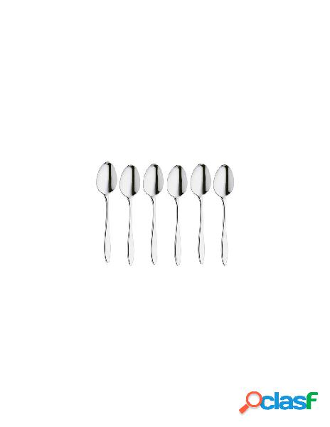 Abert - set cucchiaini caffè abert fd6pn0621 style acciaio