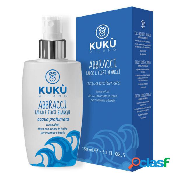 Acqua profumata Abbracci naturale 150 ml Kuku Milano Talco e