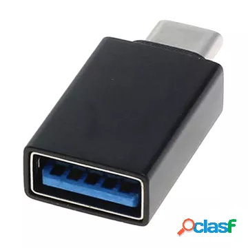 Adattatore OTG USB-C / USB-A 3.0 OTB - Nero