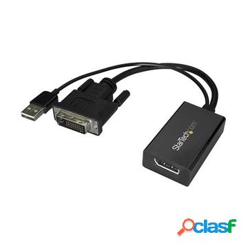 Adattatore dvi a displayport alimentato via usb - 1920x1200