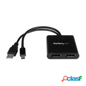 Adattatore splitter mst hub - mini displayport a 2 porte