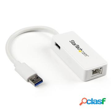 Adattatore usb 3.0 a ethernet gigabit nic con porta usb -