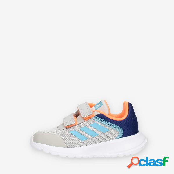 Adidas Tensaur Run 2.0 CF I Sneakers da bimbo grigie e blu