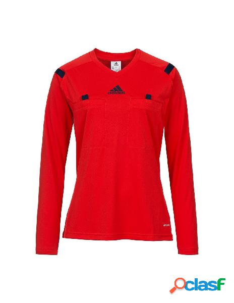 Adidas - adidas maglia manica lunga donna colore rosso