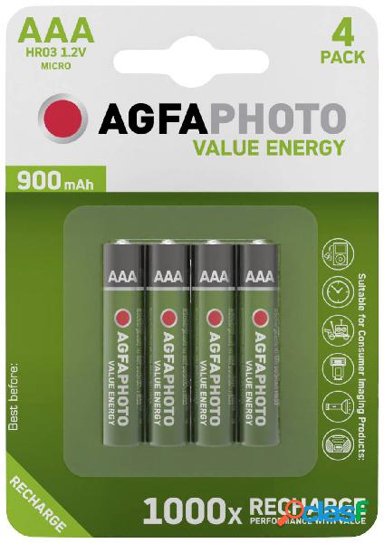 AgfaPhoto HR03 Batteria ricaricabile Ministilo (AAA) NiMH